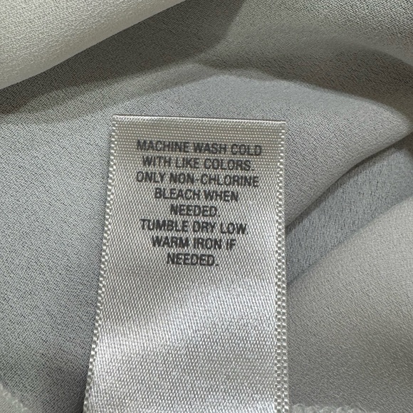 dressbarn Black Geometric Overlay Tank with White Underlayer - Picture 5 of 5